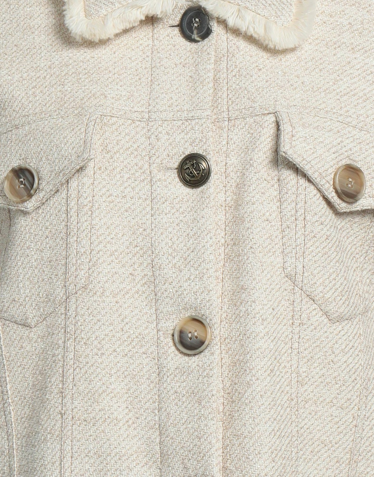 Semicouture Womens Jacket in Beige