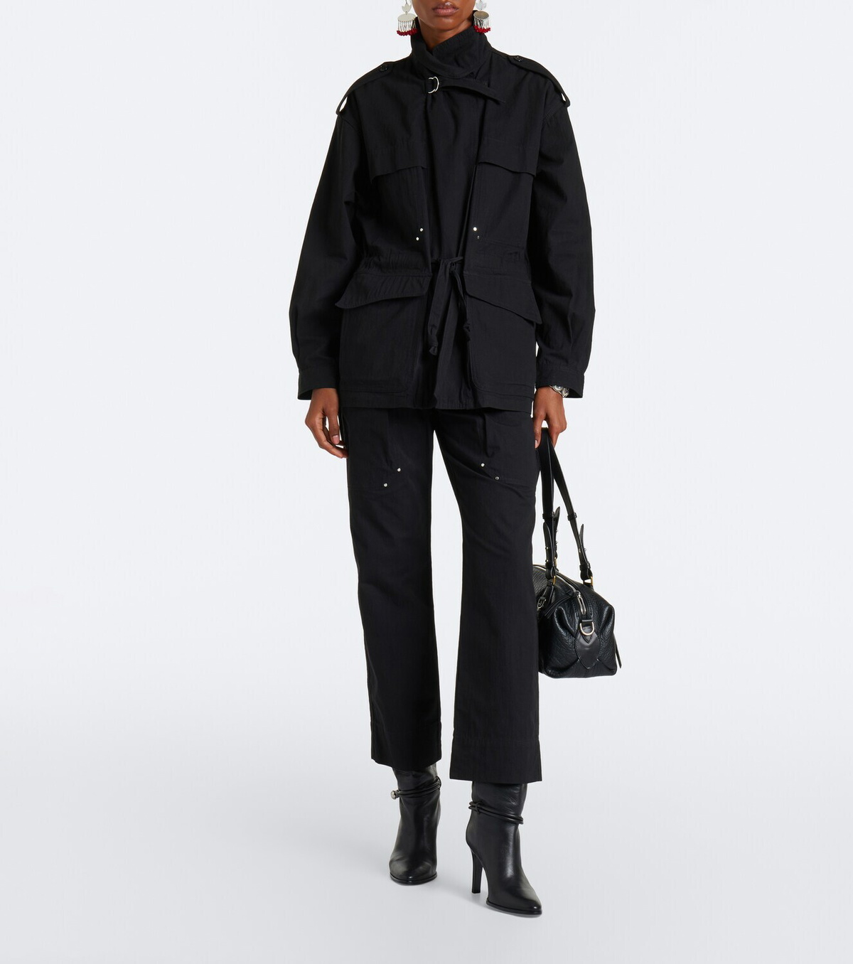 Isabel Marant Adelys cotton-blend gabardine jacket