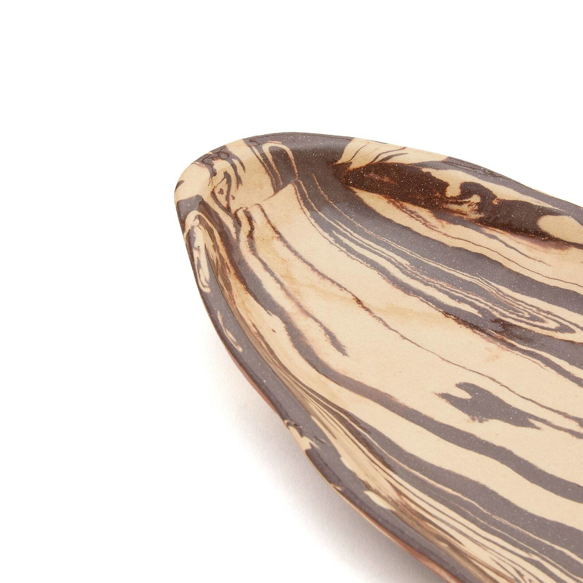 Ferm Living Ryu Bowl - 37 in Sand/Brown 