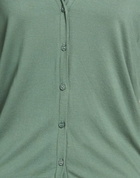 Majestic Filatures Womens Cardigan in Green