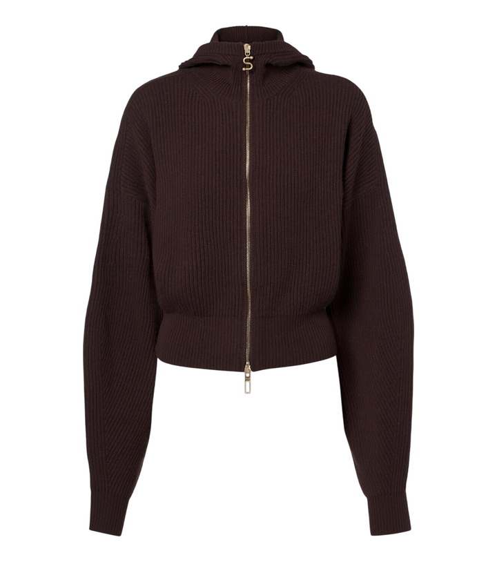 Photo: Sportmax Ribbed-knit wool and cashmere cardigan