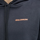 Salomon Men's Bow Graphic Hoodie in Deep Black
