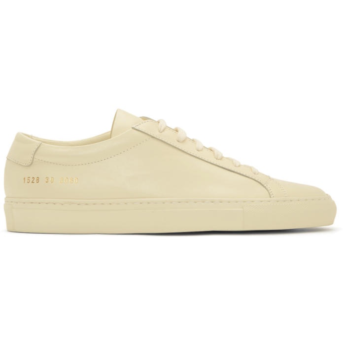 Photo: Common Projects Off-White Original Achilles Low Sneakers 