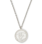 Mikia - Cactus Coin Sterling Silver Necklace - Silver