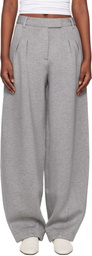 REMAIN Birger Christensen Gray Soft Cocoon Trousers