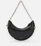 Alaïa Le Demi-Lune Small leather shoulder bag
