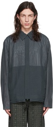 Wood Wood Grey Polyester Jacket