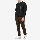 And Wander Men's Light Fleece Pullover in Black