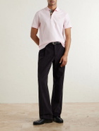 Burberry - Eddie Ekd Cotton Polo Shirt - Pink