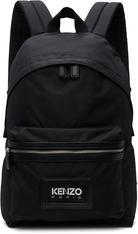 Photo: Kenzo Black Kenzo Paris Kenzography Backpack