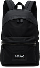 Kenzo Black Kenzo Paris Kenzography Backpack