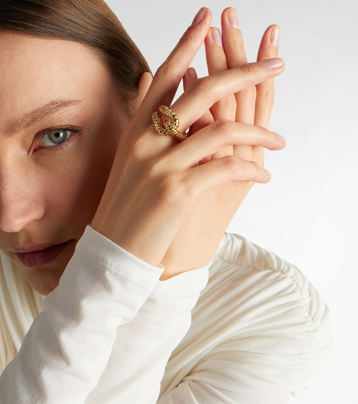 Jennifer Fisher Madison Avenue gold-plated ring