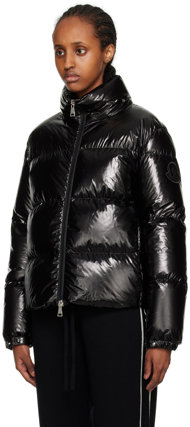 ダウンジャケット・コート Moncler Mauvezin Nylon Down Jacket With Embroidered Profiles Moncler - Nylon Down Jacket with Patch Detail | HBX