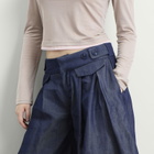 Peachy Den Women's Estelle Culottes in Denim