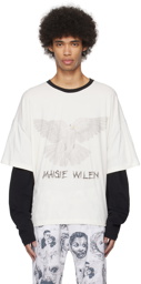 Maisie Wilen White & Black Nominee Long Sleeve T-Shirt