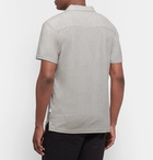 Onia - Modal-Blend Terry Polo Shirt - Gray