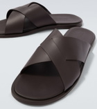 Orlebar Brown Muro leather sandals