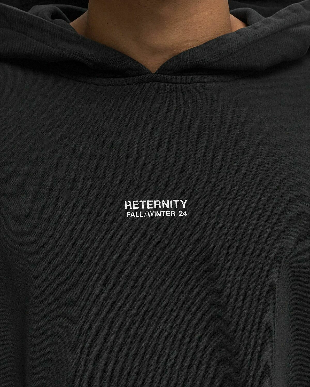 Reternity DOUBLE SLEEVE HOODIE Grey Mens Hoody