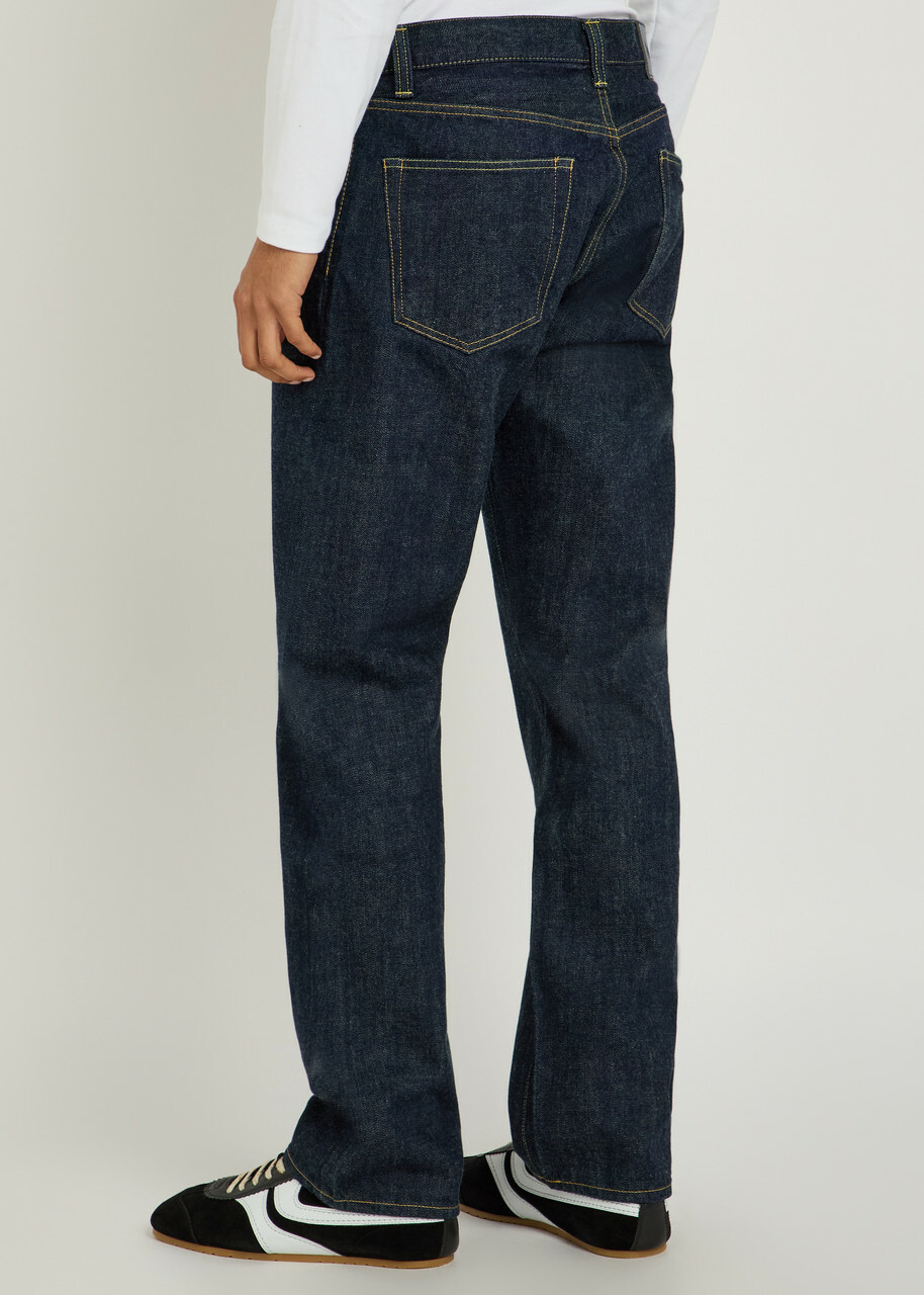 Blue Blue Relaxed Straight-leg Jeans Indigo