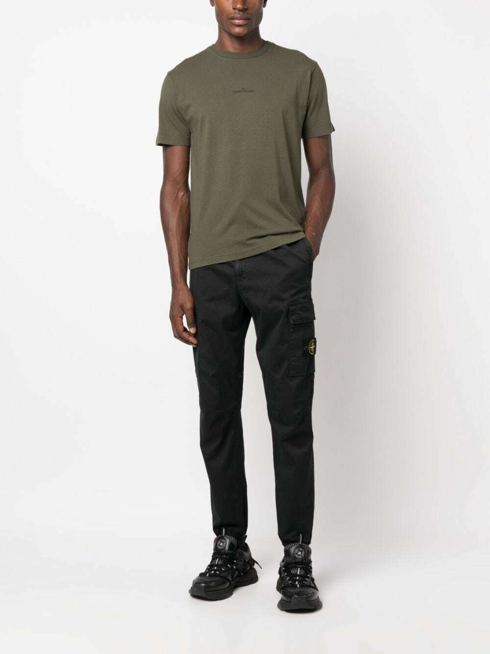 STONE ISLAND - Cotton Trousers Stone Island