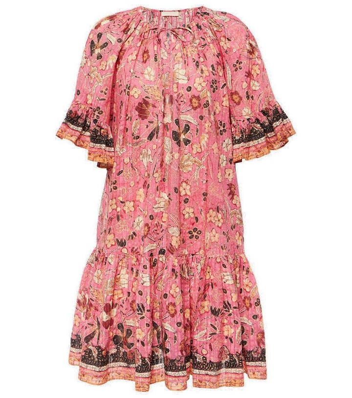 Photo: Ulla Johnson Malie floral cotton-blend minidress