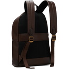 Polo Ralph Lauren Brown Pebbled Leather Backpack