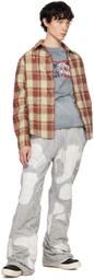 Who Decides War Gray Atom sweatpants
