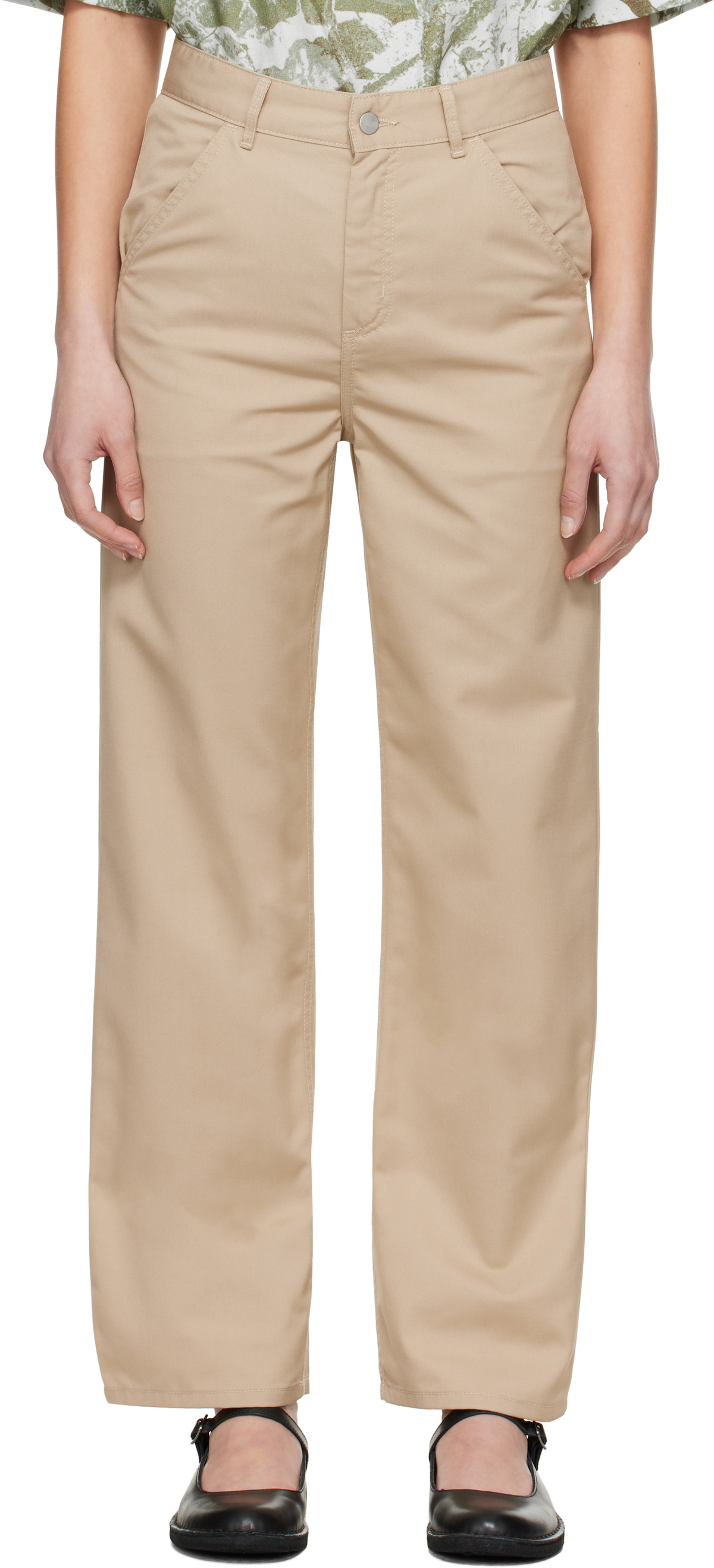 Carhartt Beige Trousers main image 1