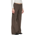 JEANERICA Brown Guell Trousers