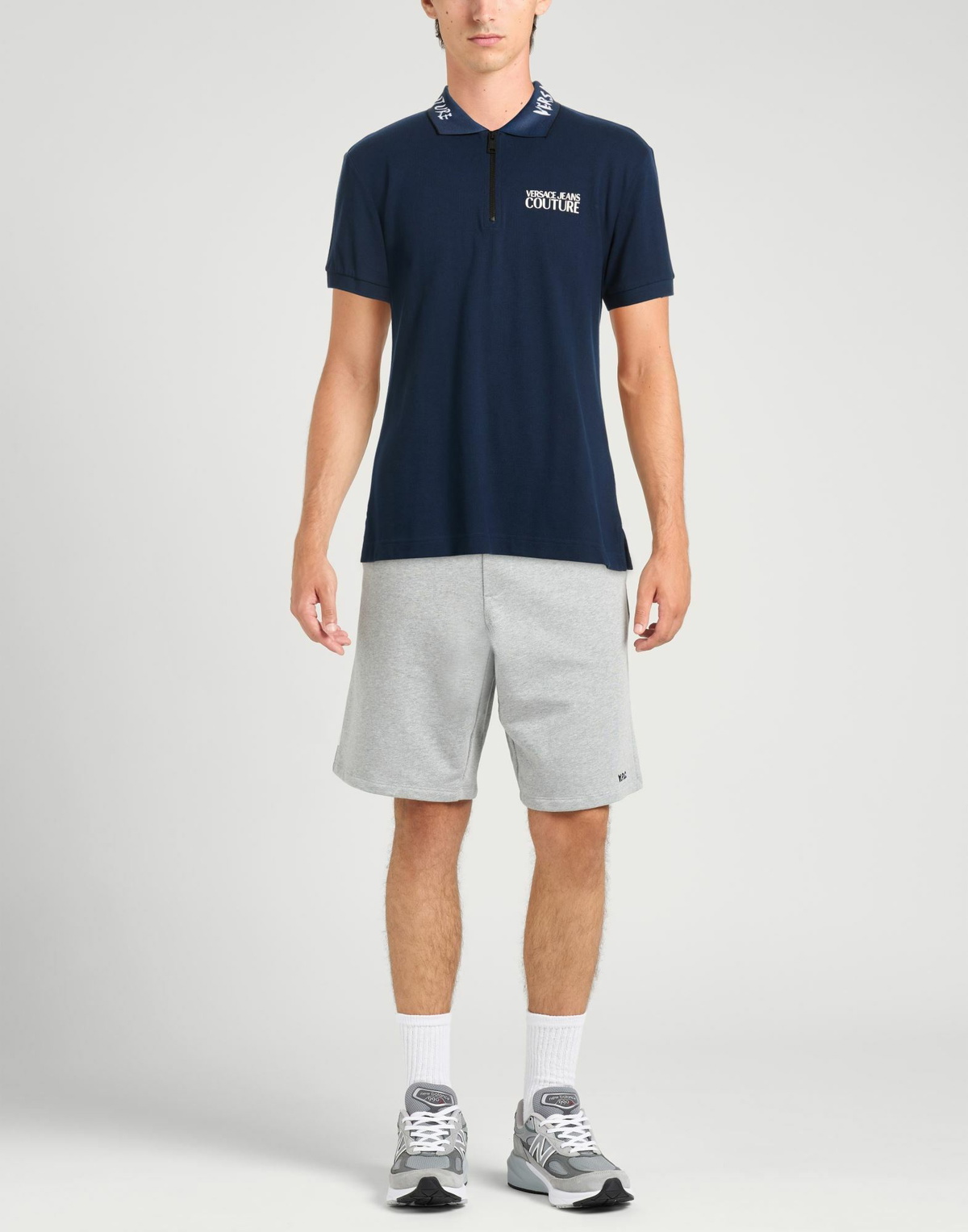 Versace Jeans Couture Mens Polo shirt in Navy
