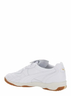 Puma king White Sneakers With Formstrip Logo Detail On The Side And Logo Patch On The Tongue In Leather Unisex
