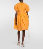 Cecilie Bahnsen Textured linen-blend Cloqué mini dress