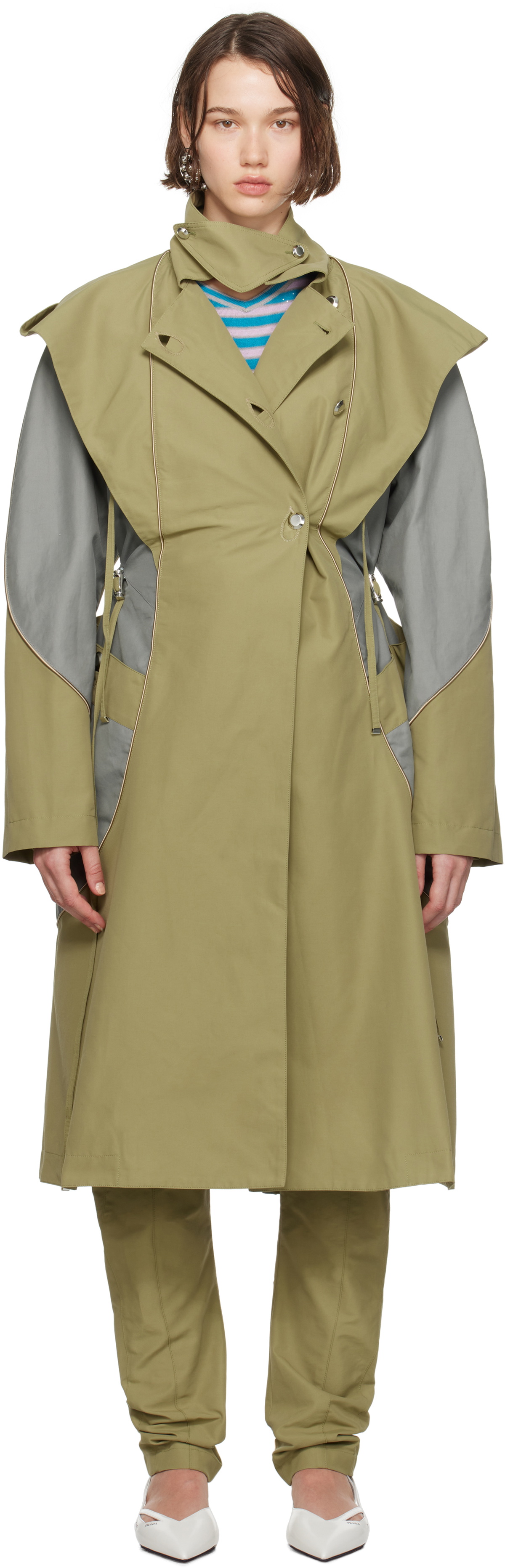 ジャケット・アウター KIKO KOSTADINOV Lyra draped jacket KIKO KOSTADINOV Lyra draped jacket - メルカリ