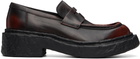 CAMPERLAB Black & Orange Vamonos Loafers