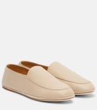 Loro Piana Anton leather loafers