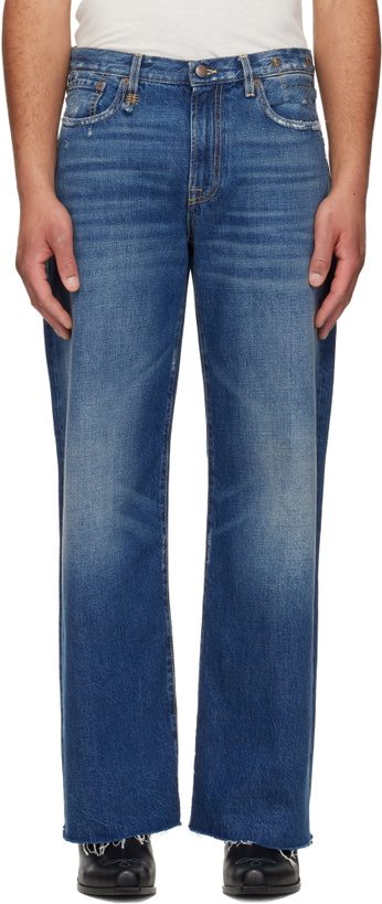 Photo: R13 Blue D'Arcy Loose Jeans