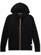 Paul Smith - Cotton-Jersey Zip-Up Hoodie - Black