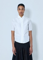 Jil Sander Short Sleeve Cotton Poplin Shirt