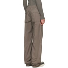 Rick Owens Gray Tower Dietrich Drawstring Trousers