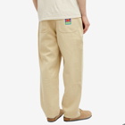Butter Goods Men's Work Double Knee Pants in Washed Khaki