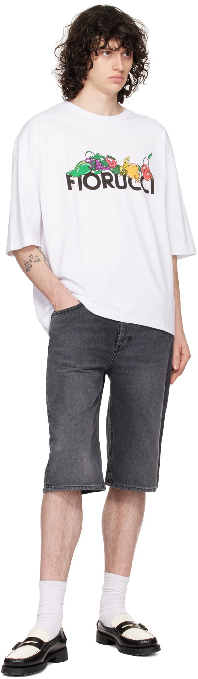 Fiorucci White Graphic T-Shirt