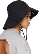 adidas by Stella McCartney Black Printed Bucket Hat