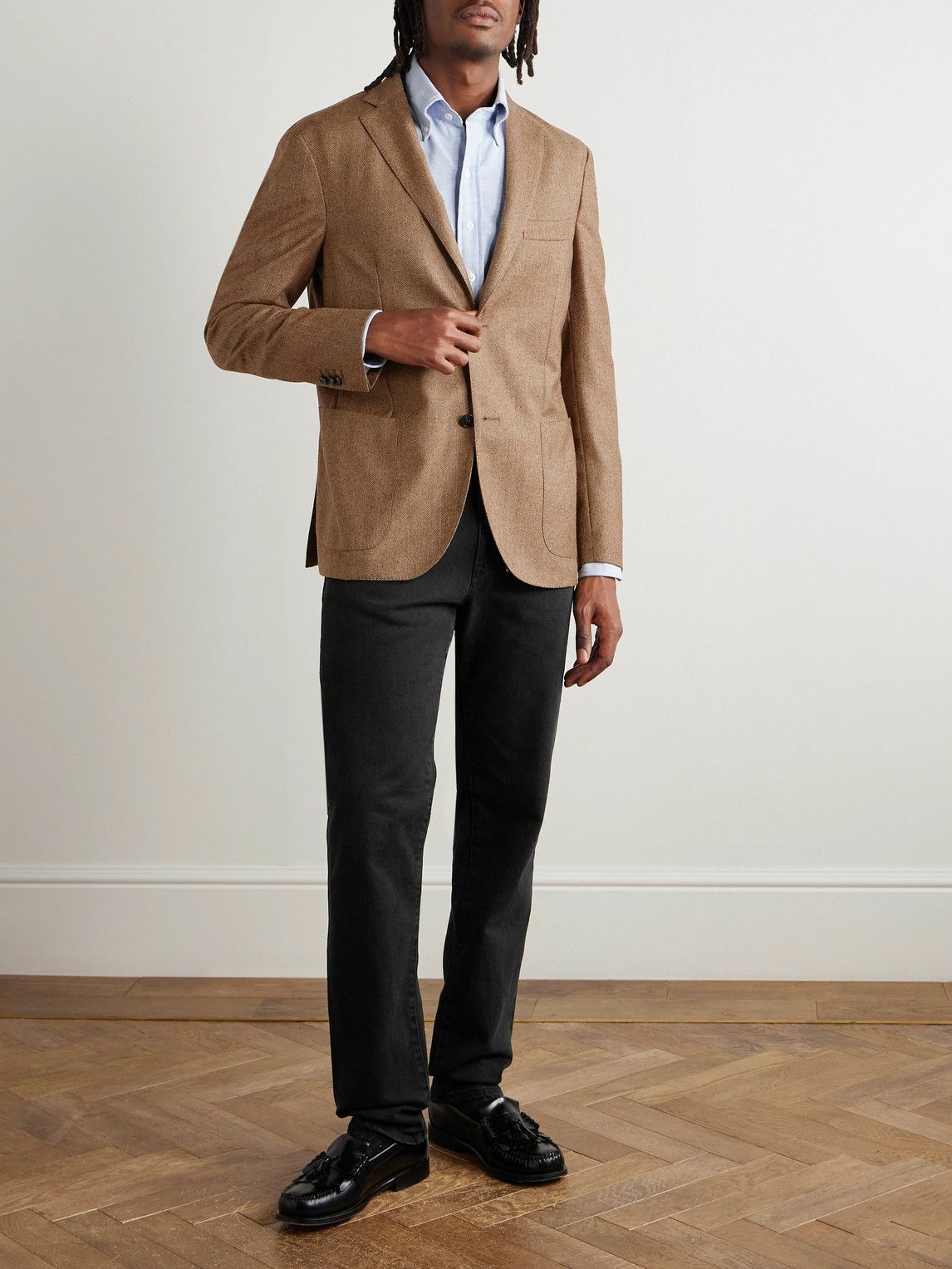 Incotex - Straight-Leg Jeans - Black