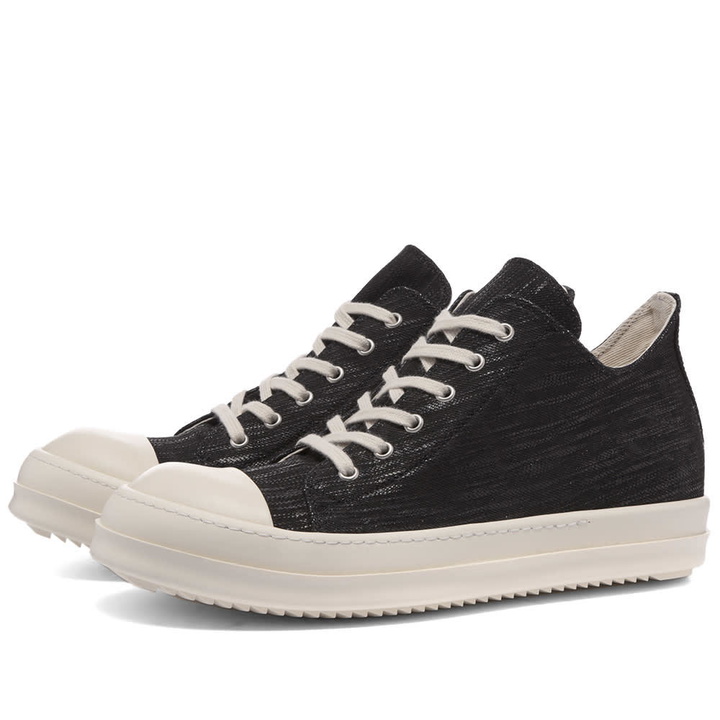 Photo: Rick Owens DRKSHDW Coated Canvas Low Sneaker