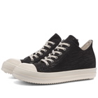 Rick Owens DRKSHDW Coated Canvas Low Sneaker