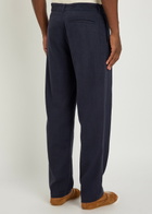 Paige Tiano Woven Trousers Navy