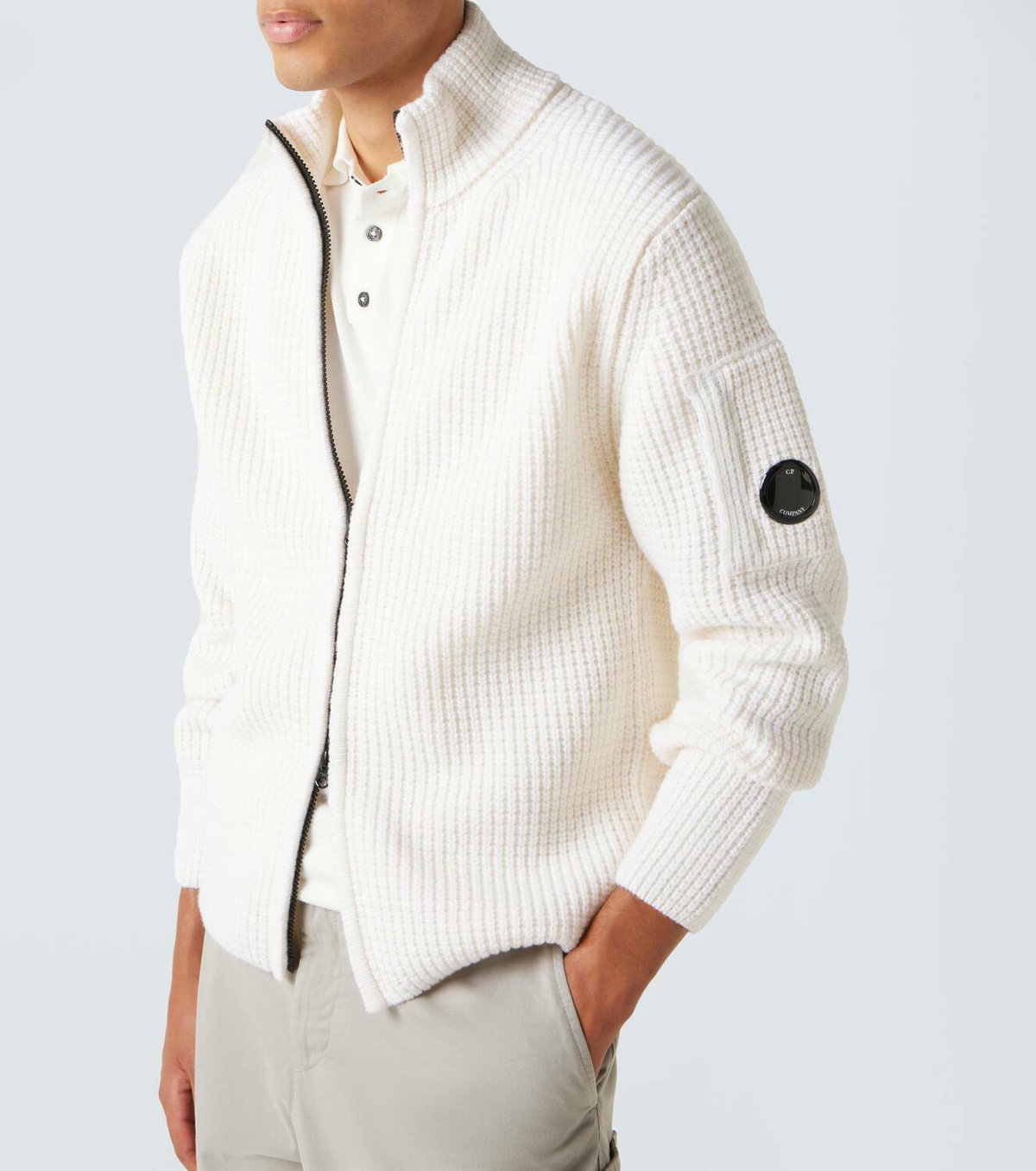 C.P. Company Lens wool-blend jacket