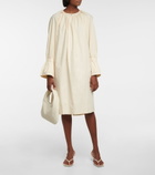 Deveaux New York - Aurora oversized cotton midi dress