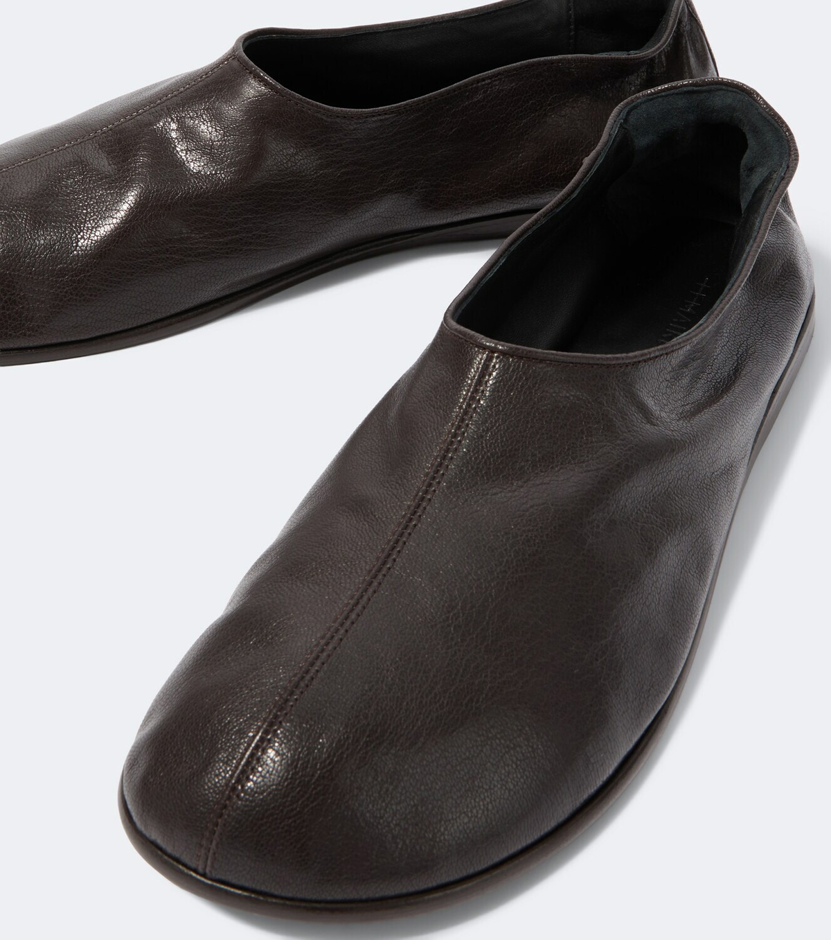 Lemaire Leather slip-on shoes