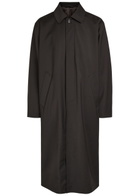 Our Legacy Pinstriped Woven Coat Brown